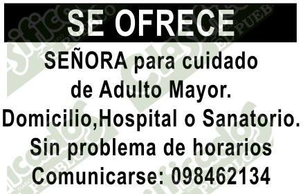 SEFRECE SEÑORA