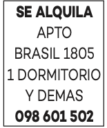 SE ALQULA APTO