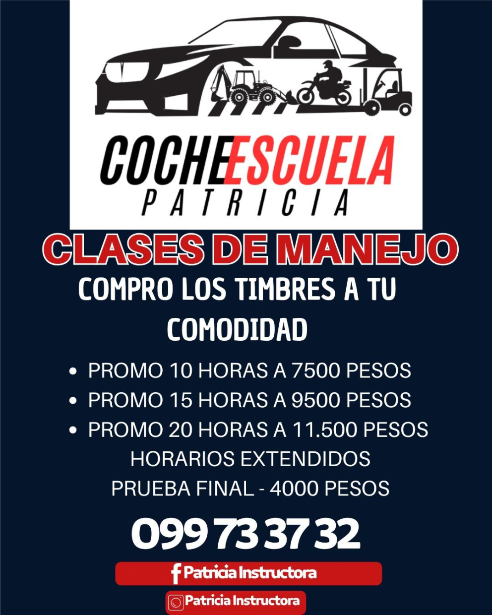 Coche Escuela PATRICIA