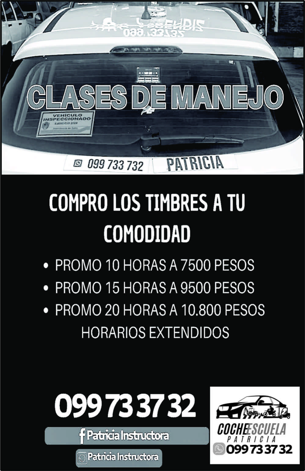 Coche escuela Patricia