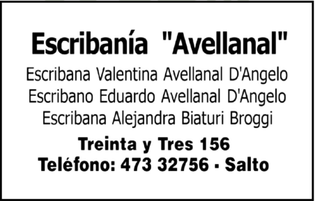 Escribania AVELLANAL