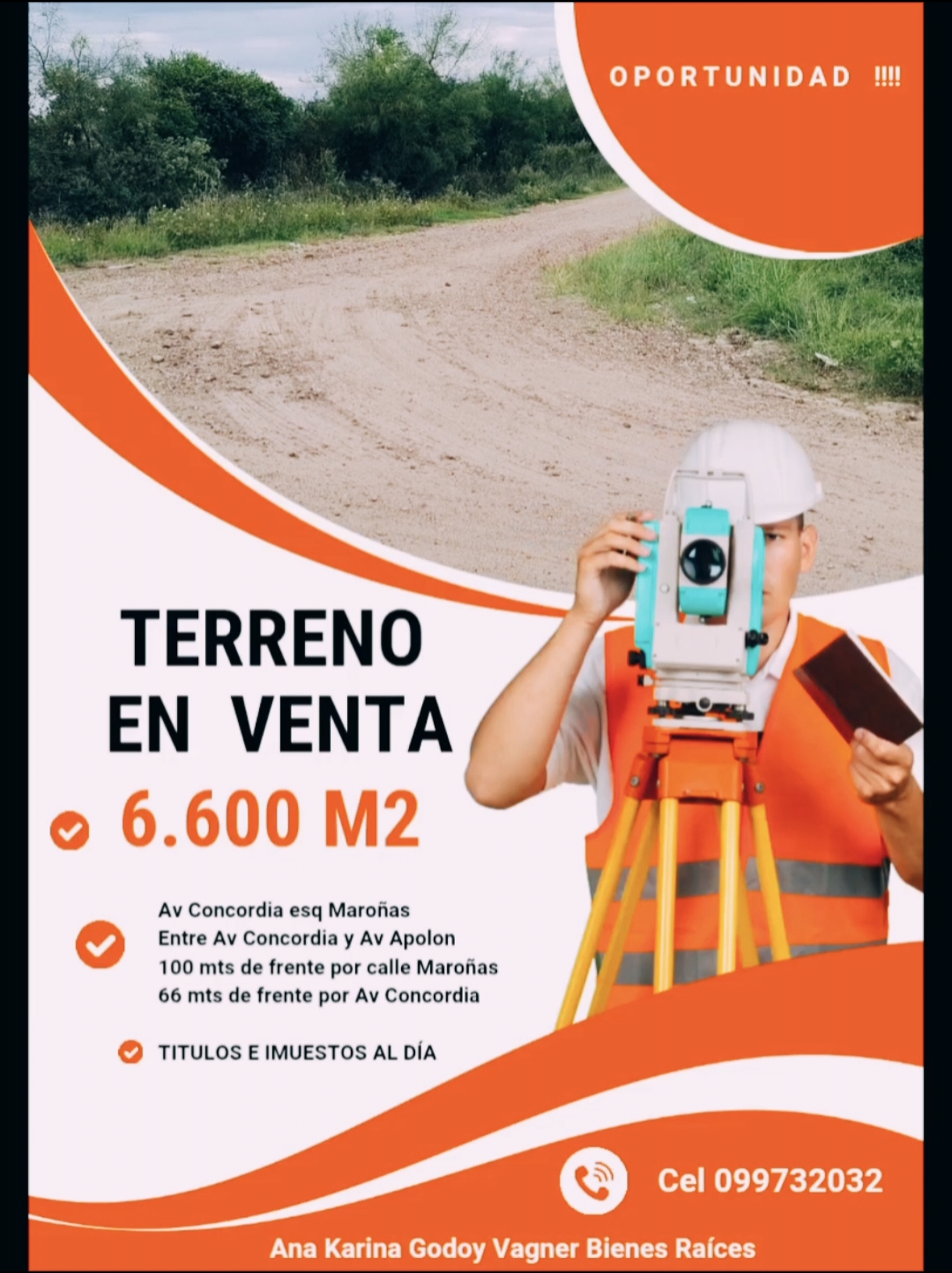 VENDO TERRENO